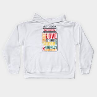 Inspirational quotes about life Kids Hoodie